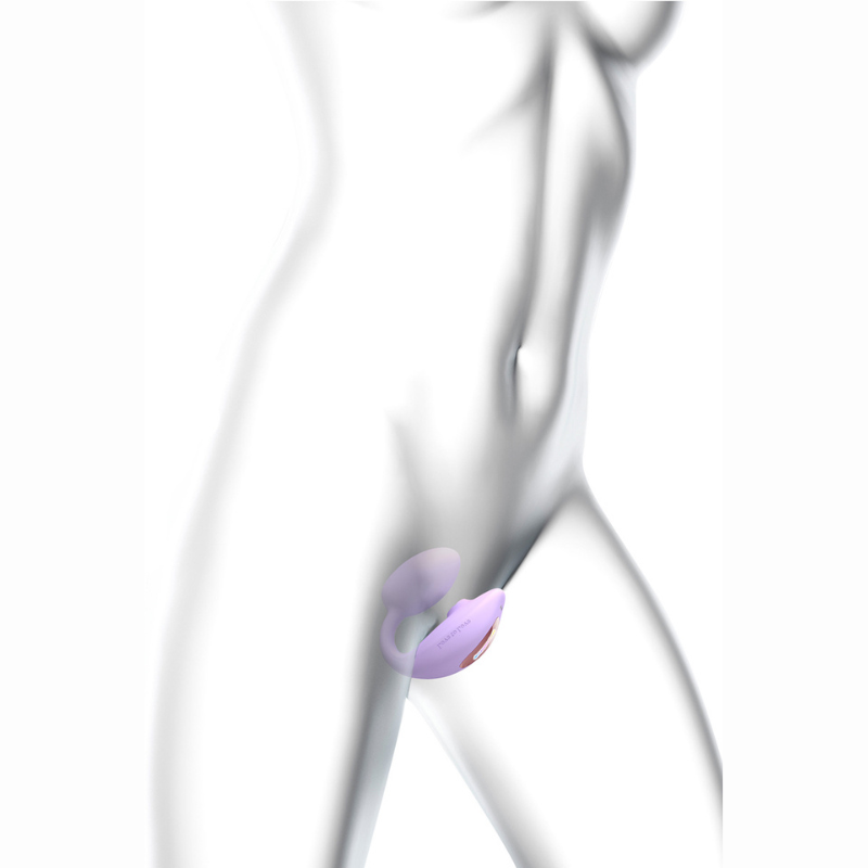 Wonderlover Love to Love mauve dans son écrin holographique réutilisable Love to Love