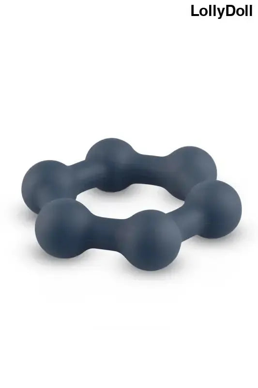 Cockring hexagonal Boners avec billes en acier, jouet intime pour intensifier le plaisir et l'érection.