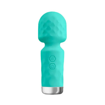 Mini vibromasseur King Wand vert LollyDoll