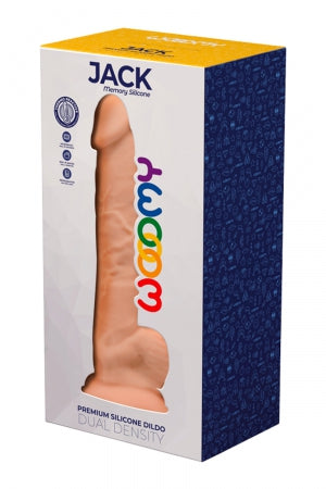 Gode silicone double densité Jack · Wooomy · vue 2