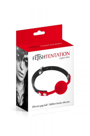 Baillon boule rouge · Fetish Tentation · vue 2