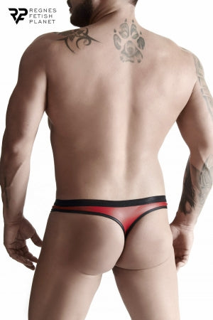 String en wetlook rouge · Regnes · vue 4