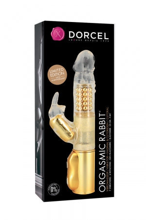 Vibromasseur Orgasmic Rabbit Gold · Dorcel · vue 2