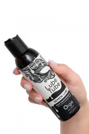 Gel intime naturel Lube Tube Semen Lube 150ml · Orgie · vue 2