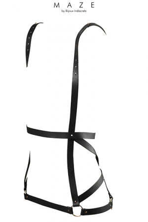 Robe harnais noire Maze · Maze · vue 2