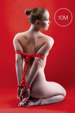 Corde de bondage Japonais 10m rouge Ouch · Ouch! · vue 3