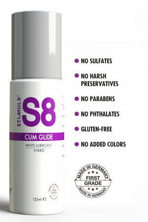 Lubrifiant hybride S8 effet sperme 125ml · Stimul 8 · vue 2