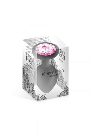 Plug bijou silicone noir L · Hidden Eden · vue 2