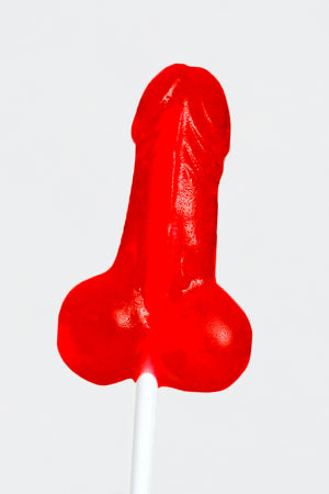 Sucette pénis fraise 2 · Secret Play · vue 2