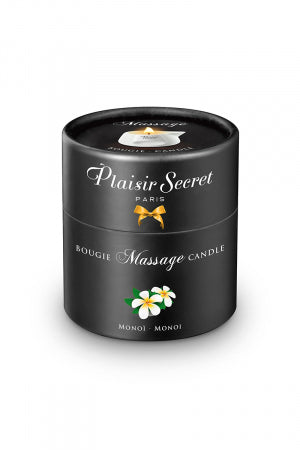 Bougie de massage gourmande Monoi · Plaisir Secret · vue 2