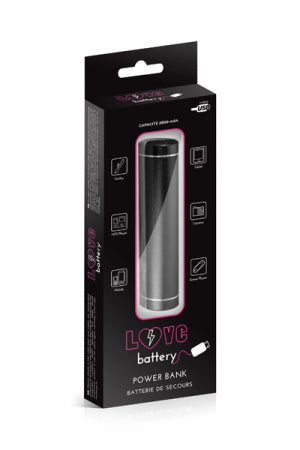 Batterie de secours USB 2600 mAh Love Battery