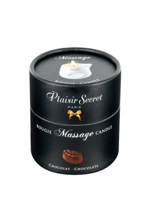 Bougie de massage Chocolat · Plaisir Secret · vue 2