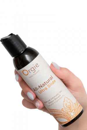 Gel intime naturel All Natural Ultra Slide 150ml · Orgie · vue 2