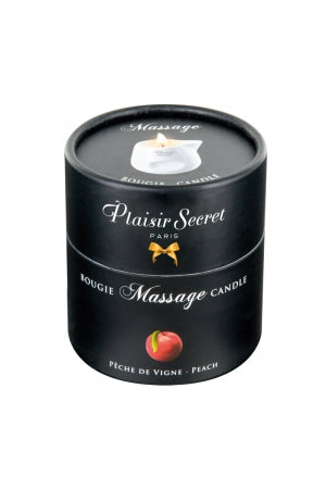 Bougie de massage Pêche 2 · Plaisir Secret · vue 2