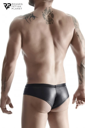 Slip noir wetlook · Regnes · vue 4