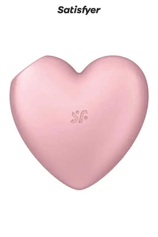 Double stimulateur Cutie Heart rose - Satisfyer LollyDoll Stimulateur clitoridien Satisfyer Cutie Heart - Rose