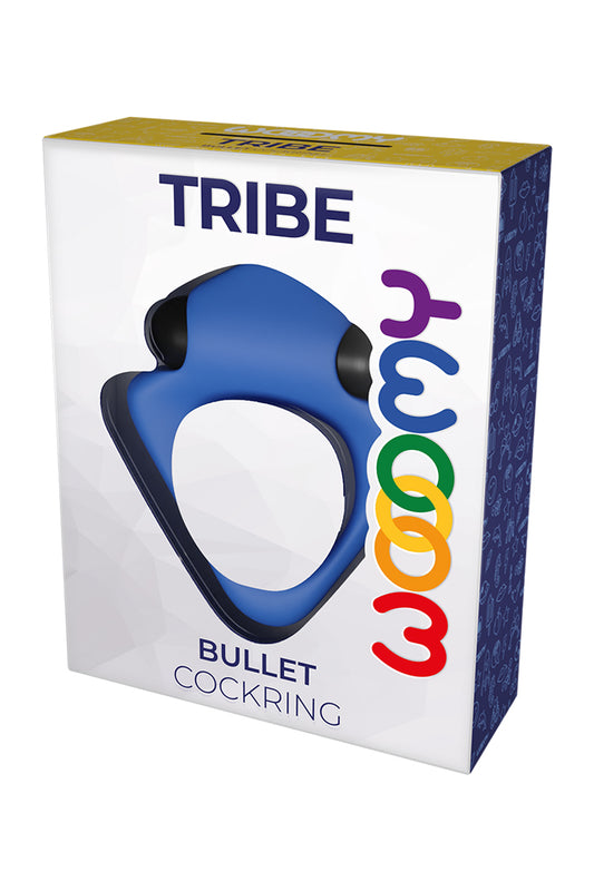 Cockring vibrant à bullet forme tribale Tribe Wooomy