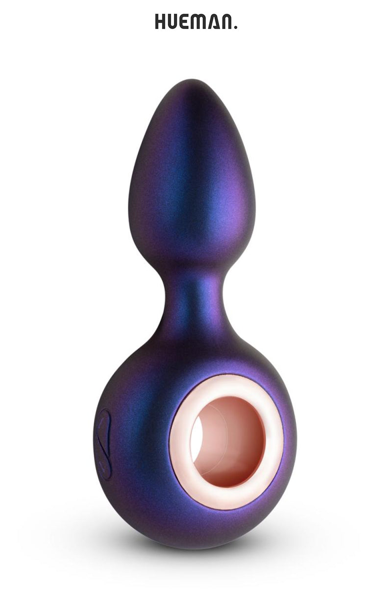Plug anal vibrant en ogive Deep Space Hueman