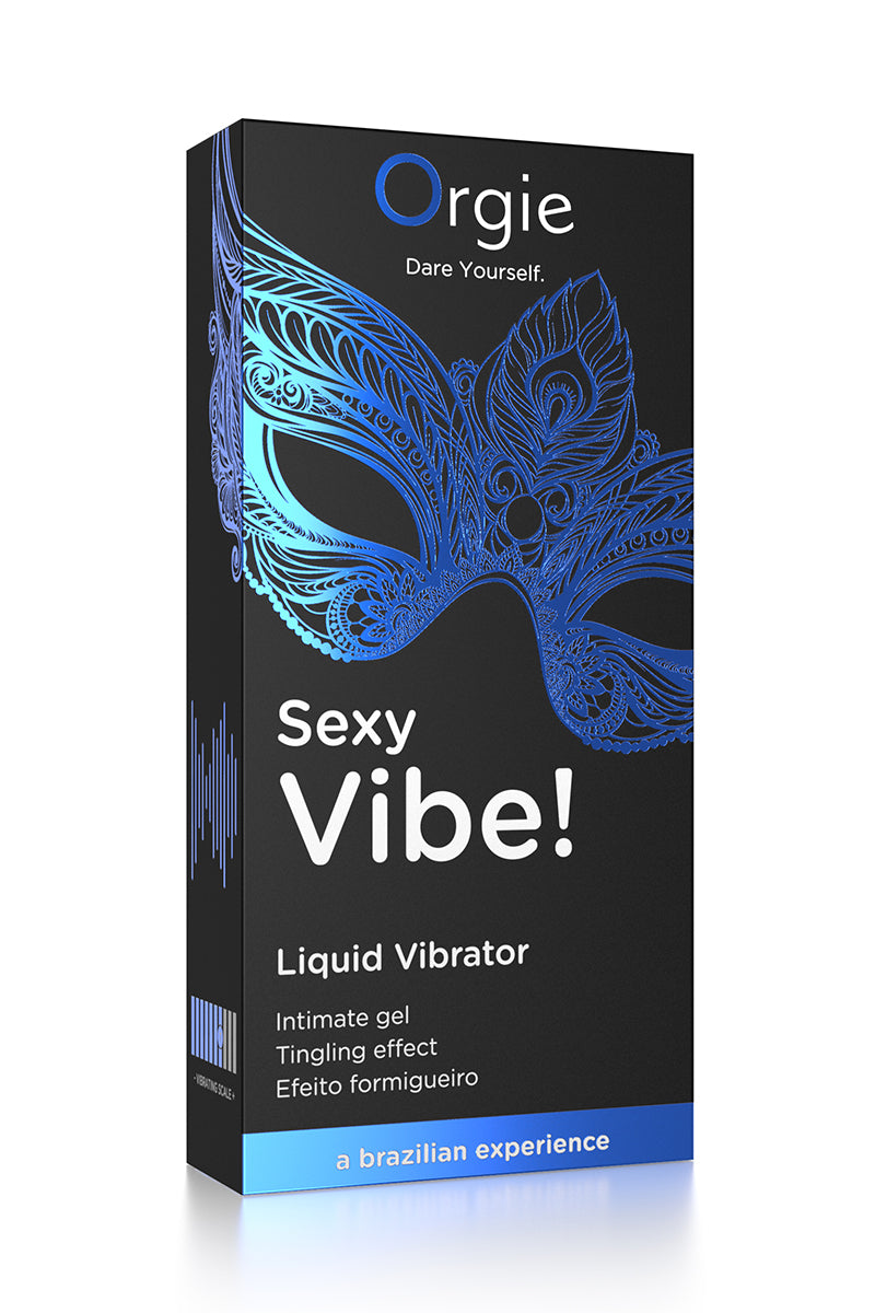 Gel stimulant effet vibrant Sexy Vibe Liquid Vibrator Orgie