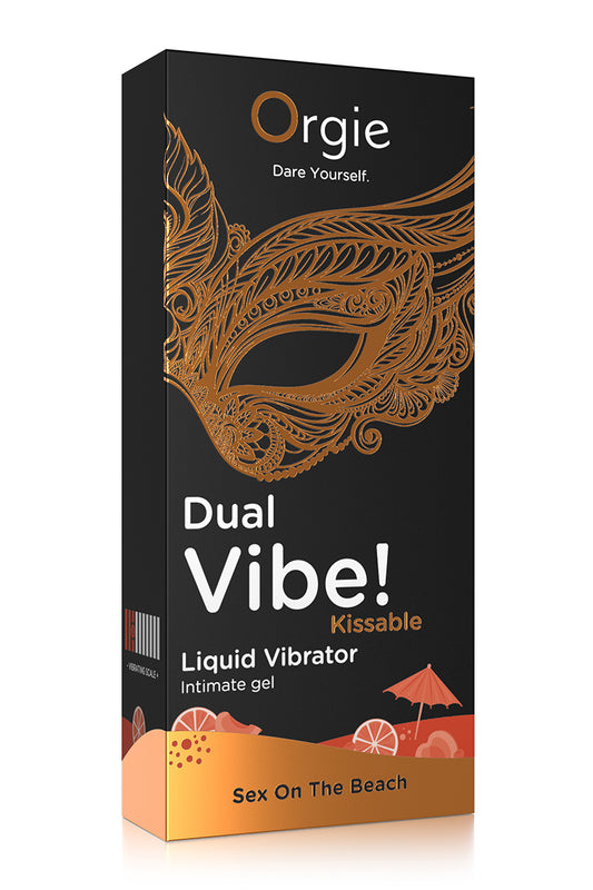 Gel stimulant embrassable Sex On The Beach Dual Vibe Orgie