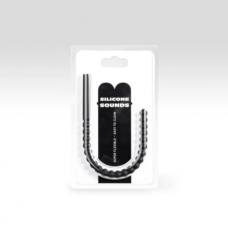 Sonde urétrale à boules en silicone 7 à 10 mm SU10 Silicone Sounds