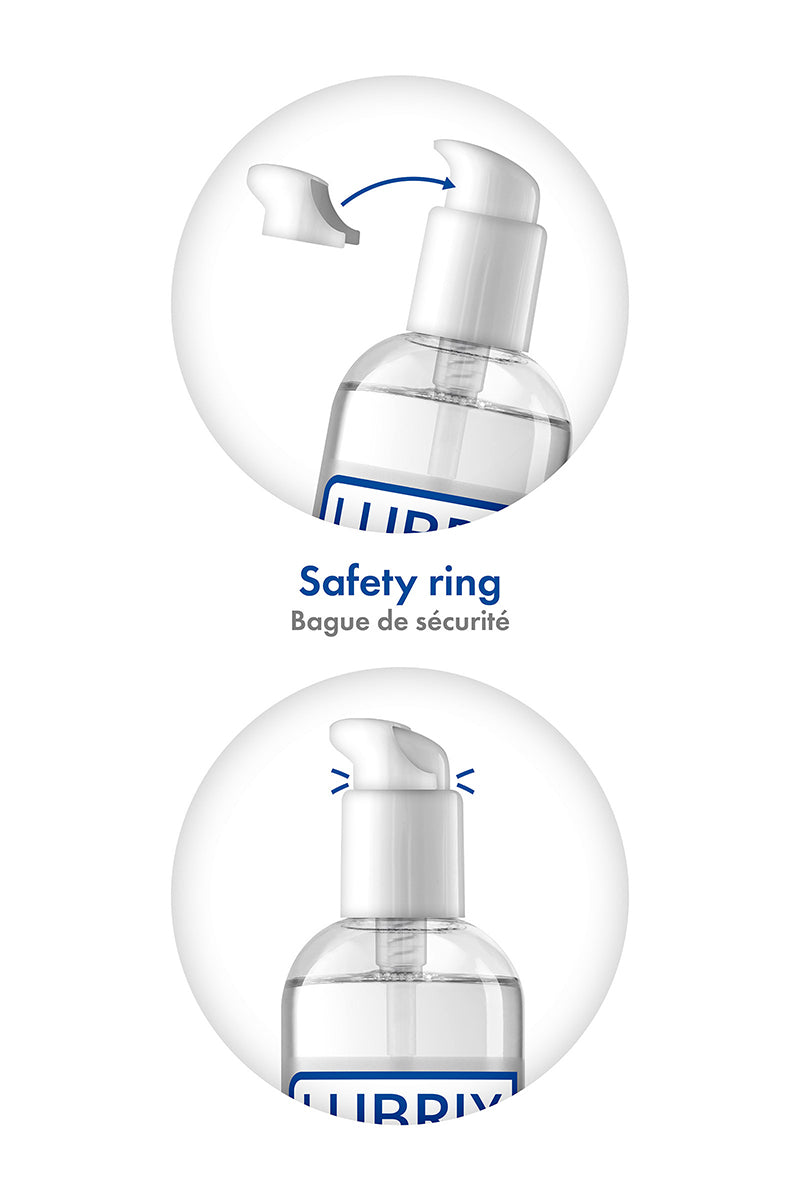 Lubrifiant base eau Nature flacon pompe 100 ml Lubrix