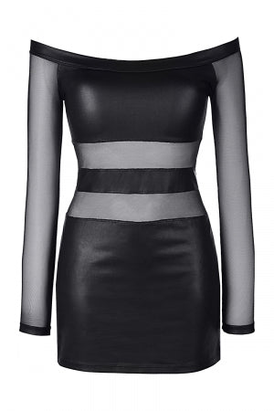 Robe noire tulle · Axami · vue 2