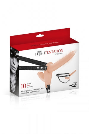 Double gode ceinture chair vibrant · Fetish Tentation · vue 2