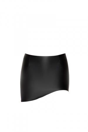 Mini jupe Legacy wetlook · Noir Handmade · vue 2