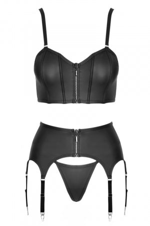 Ensemble lingerie 3 pièces avec porte-jarretelles Cottelli PARTY · Cotelli Lingerie · vue 2