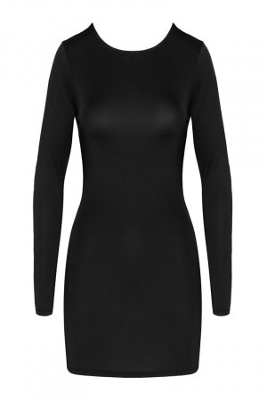 Mini robe noire Cottelli Party · Cotelli Lingerie · vue 2