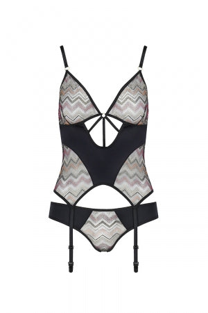 Guêpière et culotte Lagerta · Casmir · vue 2