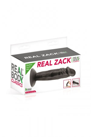 Gode réaliste 16 cm noir Real Zack · Real Body · vue 2