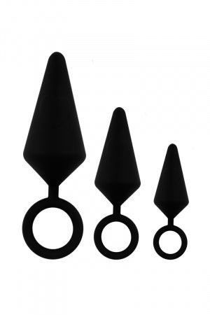 kit d'entrainement anal 3 plugs silicone · Litolu · vue 2