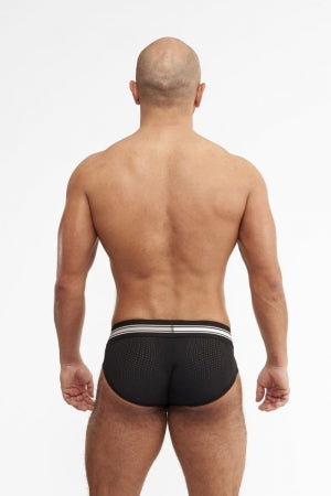 Slip Urban Amsterdam noir · Mister B · vue 2