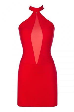 Robe rouge tulle · Axami · vue 2