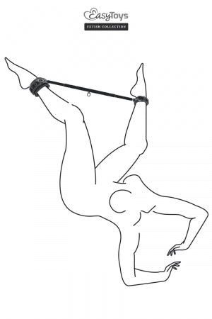 Barre d'écartement ajustable · Easytoys Fetish Collection · vue 2