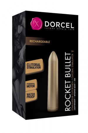 Mini vibro Rocket Bullet doré · Dorcel · vue 2