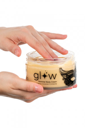 Crème corporelle brillante parfumée Glow Shimmer Body Cream Orgie