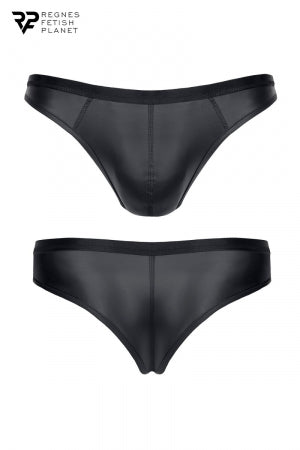 Slip noir wetlook · Regnes · vue 2