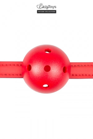 Gagged Ball avec balle rouge · Easytoys Fetish Collection · vue 2