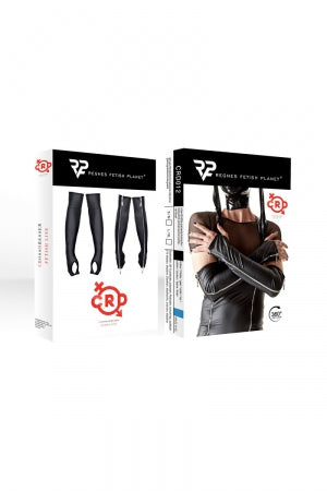 Gants longs en wetlook avec fermetures éclair · Regnes · vue 2
