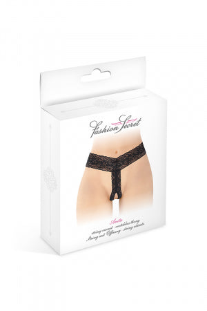 String ouvert Anita noir · Fashion Secret · vue 2