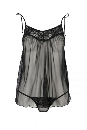 Nuisette courte Melania Passion · Passion Lingerie · vue 2