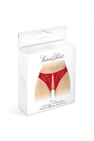 String rouge ouvert Victoria · Fashion Secret · vue 2