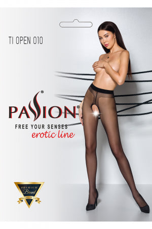 Collants ouverts 20 deniers noir 6 · Passion bas et collants · vue 2