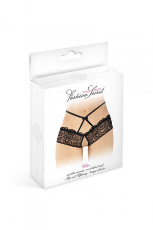 Culotte ouverte noire Celia · Fashion Secret · vue 2