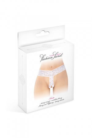 String ouvert Anita blanc · Fashion Secret · vue 2