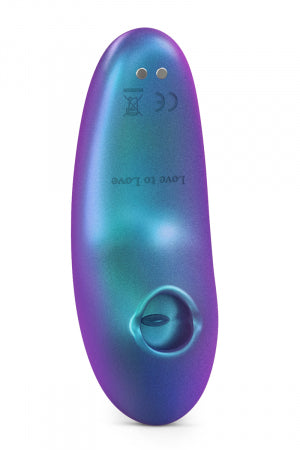 Masseur clitoridien télécommandé Dreamer Iridescent Turquoise · Love to Love · vue 2