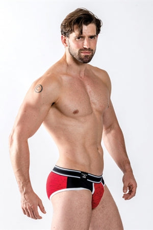 Slip URBAN Castro rouge · Mister B · vue 2